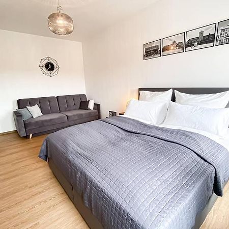 Luxus-Apartment In Leipzig Mit Privat-Parkplatz Eksteriør bilde