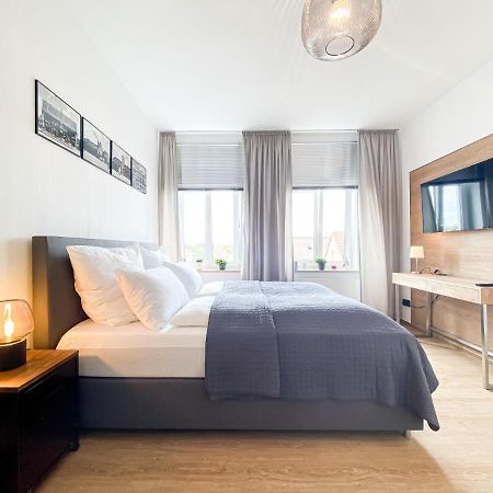 Luxus-Apartment In Leipzig Mit Privat-Parkplatz Eksteriør bilde