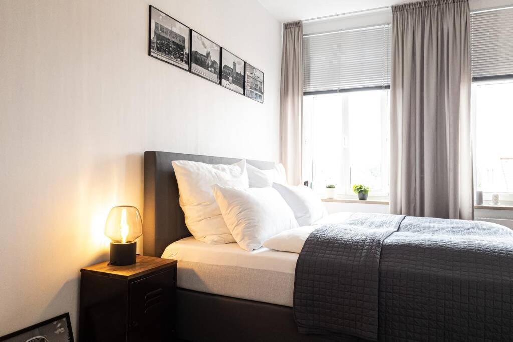 Luxus-Apartment In Leipzig Mit Privat-Parkplatz Eksteriør bilde