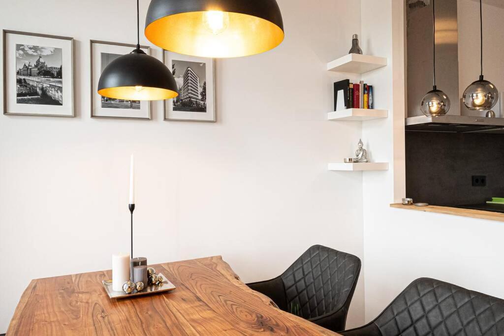 Luxus-Apartment In Leipzig Mit Privat-Parkplatz Eksteriør bilde