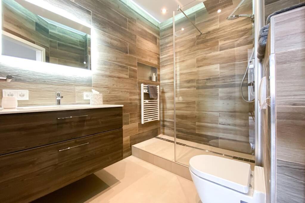 Luxus-Apartment In Leipzig Mit Privat-Parkplatz Eksteriør bilde
