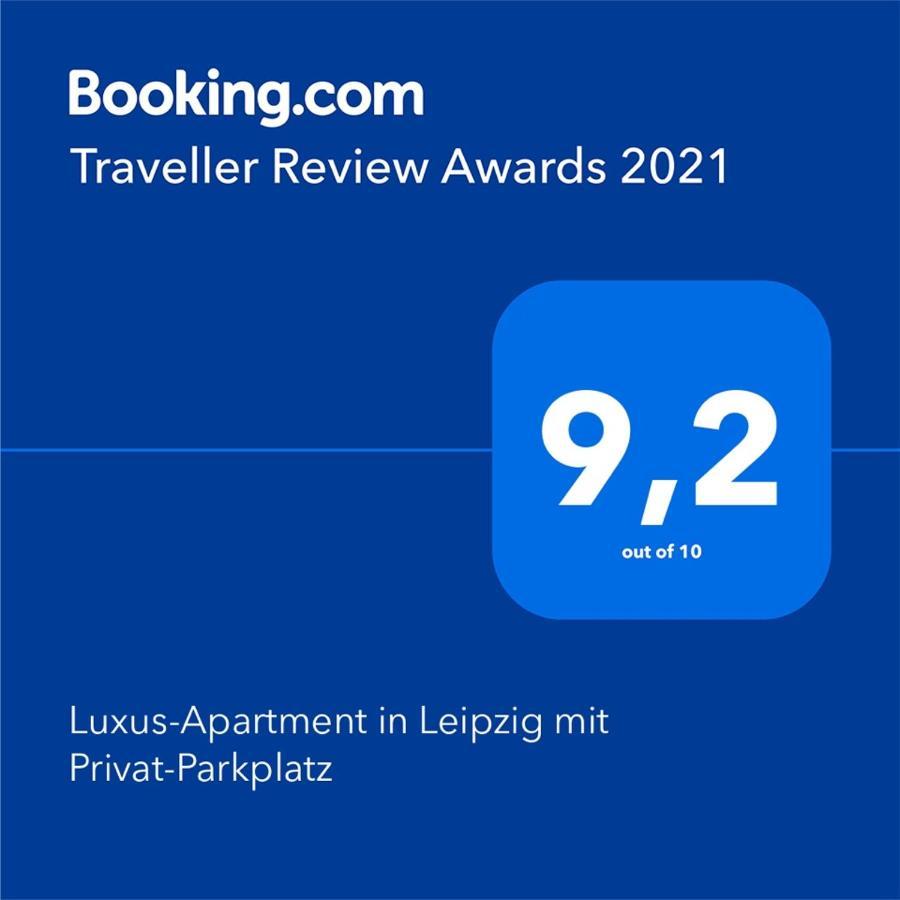 Luxus-Apartment In Leipzig Mit Privat-Parkplatz Eksteriør bilde