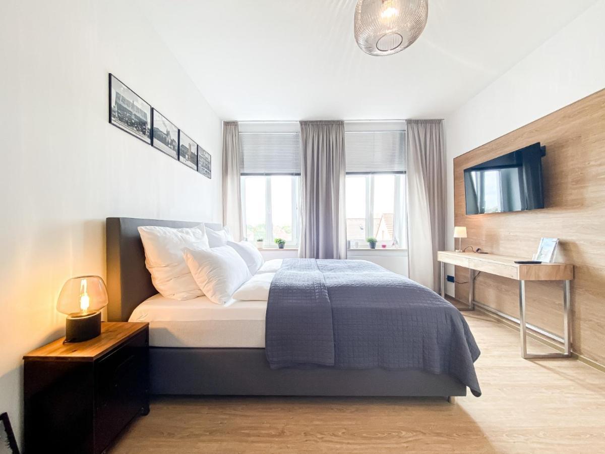 Luxus-Apartment In Leipzig Mit Privat-Parkplatz Eksteriør bilde
